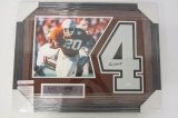 Earl Campbell Texas Longhorns signed autographed framed matted Uniform number Certified COA