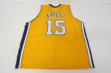 Ron Artest Los Angeles Lakers signed autographed basketball jersey Certified COA