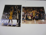 D'Angelo Russell Los Angeles Lakers signed autographed 8x10 photo lot of 2 Certified COA
