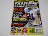 Ezekiel Elliott Dallas Cowboys signed autographed Fantasy Football magazine Certified COA