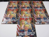 Donald Trump President Lot of 7 Mad Magazine 