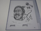 Leroy Kelly Cleveland Browns signed autographed 11x17 Ltd Edition print #488/500 Certified COA