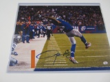 Odell Beckham Jr New Yrok Giants signed autographed 11x14 color photo Certified COA