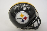 Jack Lambert Pittsburgh Steelers signed autographed mini helmet Certified COA