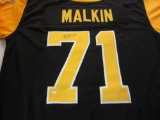 Evgeni Malkin Pittsburgh Penguins signed autographed hockey jersey Certified COA