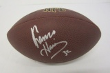Franco Harris Pittsburgh Steelers signed autographed brown football Certified COA