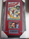 Stan Lee Spiderman signed autographed framed matted 8x12 color photo Certified COA