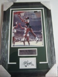 Bill Russell Boston Celtics signed autographed framed matted 3x5 index card Certified COA