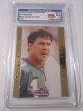 Dan Marino Miami Dolphins 1992 Proline Collection Quarterback Gold football card ASGA gem mint 10