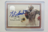 Art Monk Washington Redskins signed autographed football card Certified COA
