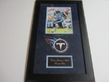 Chris Johnson Tennessee Titans signed autographed framed matted x10 color photo Certified COA