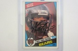 Walter Payton Chicago Bears signed autographed football card Certified COA
