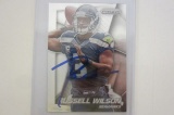 Russell Wilson Seattle Seahawks signed autographed Prism football card Certified COA