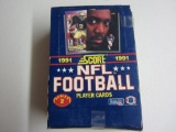 1991 Score Football Series 2 box of 36 sealed packs Russell Maryland RC Ricky Waters RC John Elway