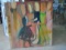 PAUL EDELSTEIN OIL PAINTING TITLED 'THE LITTLE BLACK DRESS' ON GALLERY WRAPPED CANVAS