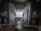 ARTIST PROOF BLACK & WHITE WRAPPED PHOTO OF OLD CHURCH INTERIOR