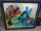 FRAMED ABSTRACT OIL PAINTING BY MARILYN CALIFF