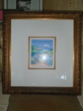 WATER COLOR LITHOGRAPH IN A FRAME. LTD ED 250/300