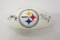 Ben Roethlisberger/Antonio Brown Pittsburgh Steelers Hand Signed Autographed Logo Football Paas Cert