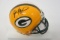 Brett Favre Green Bay Packers Hand Signed Autographed Mini Helmet Paas Certified.