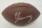 Eli Manning New York Giants signed autographed Brown Football Certified Coa