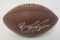 Barry Sanders Detroit Lions signed autographed Brown Football Certified Coa