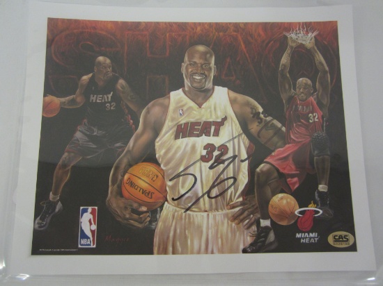 Shaquille O'Neal Miami Heat signed autographed 8x10 Photo Certified Coa