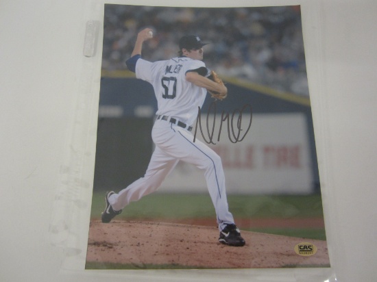 Andrew Miller Detriot Tigers signed autographed 8x10 Photo Certified Coa