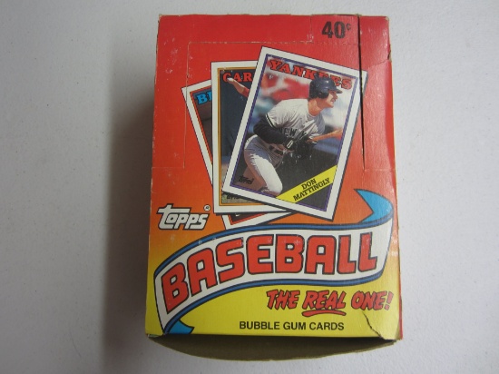 1988 Topps Baseball Bubble Gum Cards Full Box