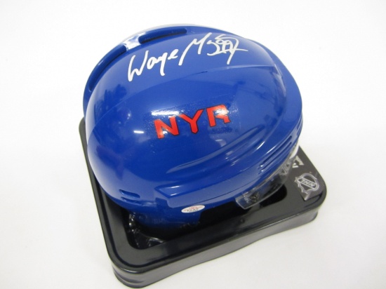 Wayne Gretzky New York Rangers signed autographed Mini Helmet Certified Coa