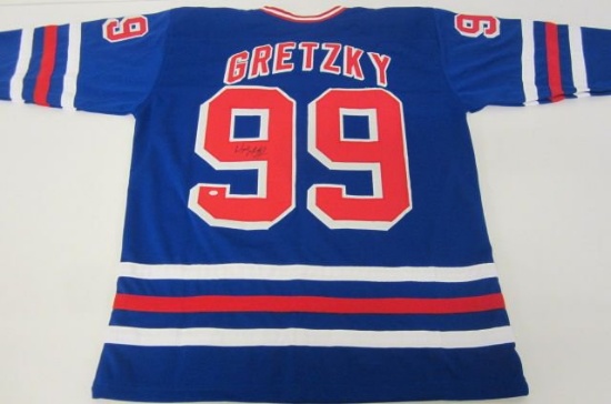 Wayne Gretzky Edmonton Oilers signed autographed Jersey Certified Coa