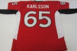 Erik Karlsson Ottawa Senators signed autographed Red Jersey Certified Coa