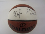 James,Thomas,Love,Wade,Rose Cleveland Cavaliers Hand Signed Autographed Basketball Paas Certified.