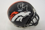 Peyton Manning Denver Broncos signed autographed Mini Helmet Certified COA