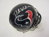Deshaun Watson Houston Texans Hand Signed Autographed Mini Helmet Paas Certified.