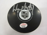 Wayne Gretzky LA Kings Hand Signed Autographed Hockey Puck Paas Certified.