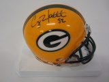 Clay Matthews Jr Green Bay Packers Hand Signed Autographed Mini Helmet Paas Certified.