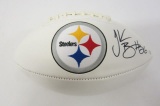 LeVeon Bell Pittsburgh Steelers Hand Signed Autographed Logo Football Paas Certified.