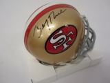 Jerry Rice San Francisco 49ers Hand Signed Autographed Mini Helmet Paas Certified.