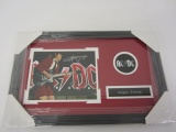 Angus Young AC/DC Hand Signed Autographed Framed Matted 8x10 Photo Worldwide Professional Signature