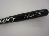 David Ortiz Boston Red Sox signed autographed Black Bat Certified Coa