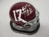 Nick Sabin Alabama Crimson Tide signed autographed Mini Helmet Certified Coa