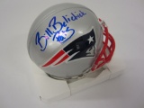 Bill Belichick New England Patriots signed autographed Mini Helmet Certified Coa
