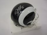 Jarred Goff  L.A. Rams signed autographed Mini Helmet Certified Coa