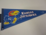 Andrew Wiggins University of Kansas signed autographed Felt Pennant Certified Coa