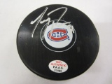 Carey Price Montreal Canadians  signed autographed Hockey Puck Certified Coa