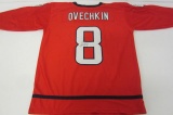 Alexander Ovechkin Washington Capitals signed autographed Red Jersey Certified Coa