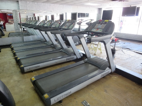 Lexco Treadmill - LGT7716M Diesel.