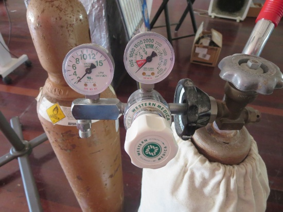 Oxy Tanks with Gauges