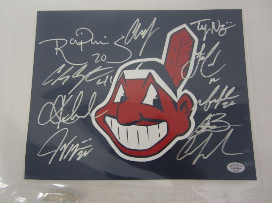 2016 Cleveland Indians Team signed autographed 8x10 Photo Certified Coa